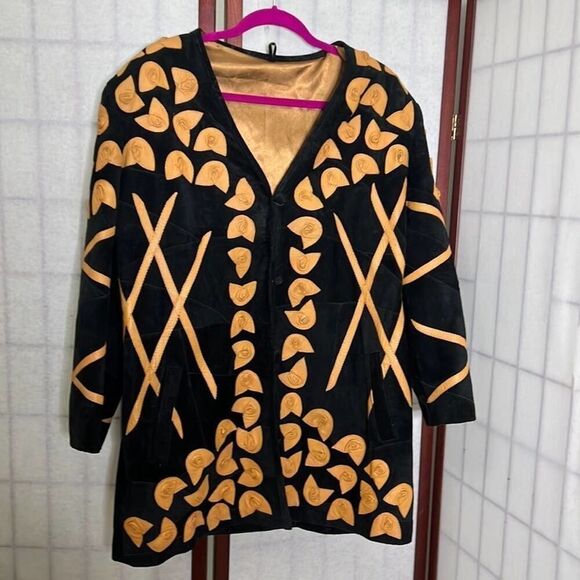 LEATHER & SUEDE JACKET SIZE XL‎ - Picture 1 of 4
